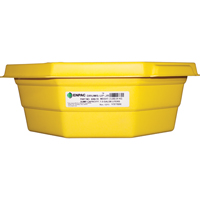 Plateaux Drums-Up Jr, 22,75" lo x 22,75" la x 7,5" h, Cap. de d&eacute;versement 7,5 gal. US Kelford