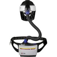 Trousse industrielle lourde pour APR motoris&eacute; TR-600 de Versaflo, Capuchon & visi&egrave;re, Pile Lithium-ion Kelford