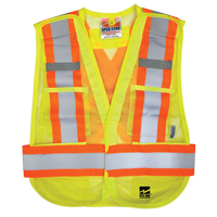 Open Road&reg; Tear Away Vest , High Visibility Lime-Yellow, Polyester Kelford