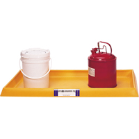 Plateaux Ultra-Containment Tray, 54" lo x 29,8" la x 3,5" h, Cap. de d&eacute;versement 16,5 gal. US Kelford