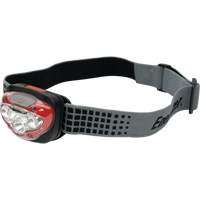Lampe frontale industrielle HD Vision, DEL, 300 lumens, 4,33 hres de fonctionnement, piles AAA Kelford