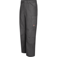Performance Shop Pants, Canvas/Cotton/Polyester, Charcoal, Size 30, 37 Inseam Kelford