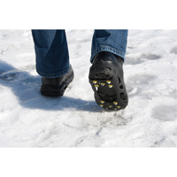 Heavy-Duty Anti-Slip Ice Cleats, Steel, Stud Traction, Medium Kelford