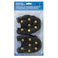 Heavy-Duty Anti-Slip Ice Cleats, Steel, Stud Traction, Medium Kelford