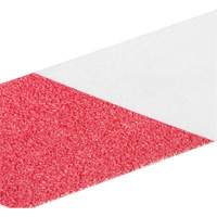 Ruban antid&eacute;rapant de premi&egrave;re qualit&eacute;, 2" x 60', Rouge & blanc Kelford