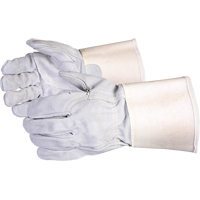 Endura&reg; Premium Cut-Resistant Fitters Gloves, Medium, Split Cowhide Palm Kelford