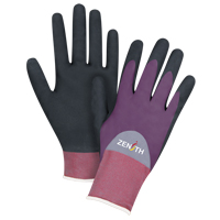 Gants enduits de premi&egrave;re qualit&eacute; ZX-2, 8/Moyen, R&ecirc;vetement Nitrile/Mousse de nitrile, Calibre 18, Enveloppe en Nylon Kelford