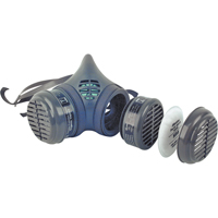 8000 Series Assembled Respirator, Elastomer/Thermoplastic, Medium Kelford