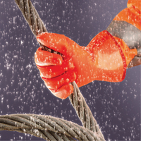 Gants Polar Grip 23-700, 9/Grand, R&ecirc;vetement PVC, Enveloppe en Nylon Kelford