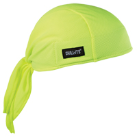 Chill-Its&reg; 6615 Cooling Dew Rags, High Visibility Lime-Yellow Kelford