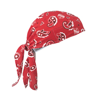 Chill-Its&reg; 6615 Cooling Dew Rags, Red Kelford