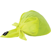Chill-Its&reg; 6710CT Cooling Triangle Hats, High Visibility Lime-Yellow Kelford