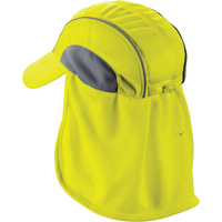 Chill-Its&reg; 6650 Cooling Hats with Neck Shades, Hi-Vis Lime Kelford