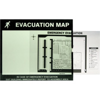 Evacuation Map Holder Clear Insert SEC867 | Kelford