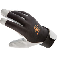 Gants antivibrations Air Glove, Taille Moyen, Paume Cuir perl&eacute; Kelford