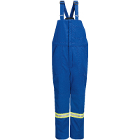 Deluxe Flame-Resistant Insulated Bib Overalls with Reflective Trim, Men's, 3X-Large, Navy Blue Kelford