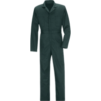 Coveralls, Men's, Green, Size 36 Kelford