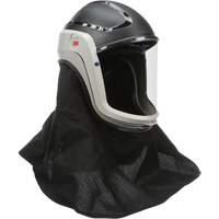 Assemblage de casque Versaflo avec visi&egrave;re de premi&egrave;re qualit&eacute; et enveloppe r&eacute;sistante aux flammes, Universel, Casque rigide, Bavette Simple Kelford