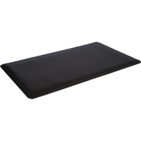 WD Deck Plate Mats, Diamond, 4' x 12' x 5/8", Black, Sponge Kelford