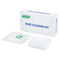 Hand Cleansing Kit, Towelette SEE670 | Kelford