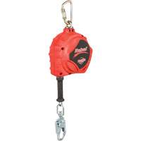 Rebel Self Retracting Lifeline, 33', Galvanized Steel, Swivel Kelford