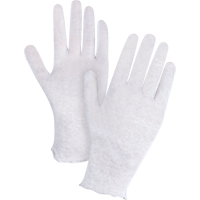 Lightweight Inspection Gloves, Poly/Cotton, Unhemmed Cuff, Men's SEE784 | Kelford