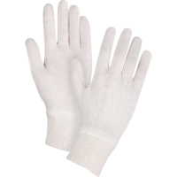 Mediumweight Inspection Gloves, Poly/Cotton, Knit Wrist Cuff, Ladies Kelford