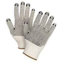 Gants tricot&eacute;s de poids lourd &agrave; deux c&ocirc;t&eacute;s avec pois, Poly/coton, Deux c&ocirc;t&eacute;s, Calibre 7, Grand Kelford