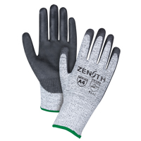 Gants &eacute;lastiques sans coutures r&eacute;sistants &agrave; la coupe, Taille Moyen/8, Calibre 13, Rev&ecirc;tement Polyur&eacute;thane, Enveloppe en PEHP, ANSI/ISEA 105 niveau 4/EN 388 niveau 5 Kelford