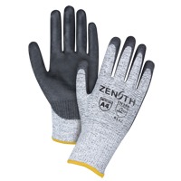Gants &eacute;lastiques sans coutures r&eacute;sistants &agrave; la coupe, Taille 2T-Grand/11, Calibre 13, Rev&ecirc;tement Polyur&eacute;thane, Enveloppe en PEHP, ANSI/ISEA 105 niveau 4/EN 388 niveau 5 Kelford
