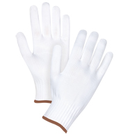 Seamless String Knit Gloves, Polyester, 10 Gauge, Large Kelford