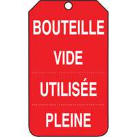 &eacute;tiquettes de s&eacute;curit&eacute; d'inspection et de contr&ocirc;le de l'&eacute;tat de l'&eacute;quipement, Papier cartonn&eacute;, 3-3/8" la x 5-7/8" h, Français Kelford
