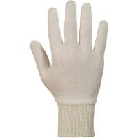 Superior<sup>®</sup> ML80K Knit Gloves, One Size, White, Unlined, Knit Wrist SEG992 | Kelford