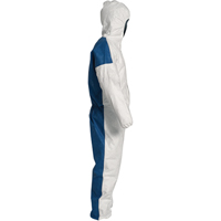 Combinaisons avec capuchon, 4T-Grand, Bleu/Blanc, Tyvek 400 D Kelford