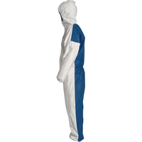 Combinaisons avec capuchon, 4T-Grand, Bleu/Blanc, Tyvek 400 D Kelford