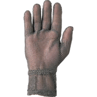 2" Cuff Mesh Glove, Size Small/7, Stainless Steel Shell, ANSI/ISEA 105 Level 5 SEH494 | Kelford