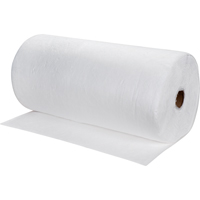 Premium Meltblown Sorbent Rolls, Mediumweight, 150' L x 30" W, 40 gal. Absorbancy Kelford