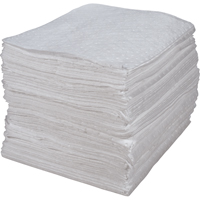 Premium Bonded Sorbent Pads, Oil Only, 15" x 17", 30 gal. Absorbancy Kelford