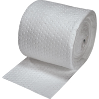 Premium Fine Fiber Sorbent Rolls, Mediumweight, 150' L x 15" W, 20 gal. Absorbancy Kelford