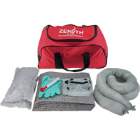 Trousse de lutte contre les d&eacute;versements pour v&eacute;hicules, Universel, Sac, Absorbance de 10 gal. US Kelford