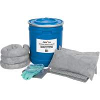 Premium Truck Spill Kit, Universal, Drum, 10 US gal. Absorbancy Kelford