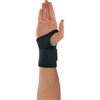 Proflex&reg; 670 Ambidextrous Single Strap Wrist Support, Neoprene, Small Kelford