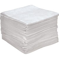 Premium Anti Static Sorbent Pads, Oil Only, 15" x 18", 25 gal. Absorbancy Kelford