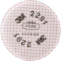 Pr&eacute;filtres pour respirateurs S&eacute;rie 2200, Filtre contre les particules, Filtre P100 Kelford