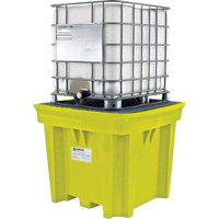 IBC Space-Saver Without Drain, 275 US gal. Spill Capacity, 57" x 57" x 48" Kelford