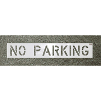 Parking Lot Stencils, Pictogram, 12" x 9" SEI884 | Kelford