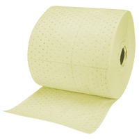 Industrial-Grade Fine Fibre Sorbent Rolls, Heavyweight, 150' L x 15" W, 35 Gal. Absorbancy Kelford