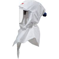 Cagoule de peintre Versaflo compl&egrave;te avec coiffe de premi&egrave;re qualit&eacute;, Universel, Coiffe souple, Bavette Double Kelford