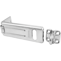 General Security Hardened Steel Hasp, Silver Kelford