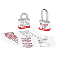 Zenex Thermoplastic Photo Padlock Identification Labels Kelford